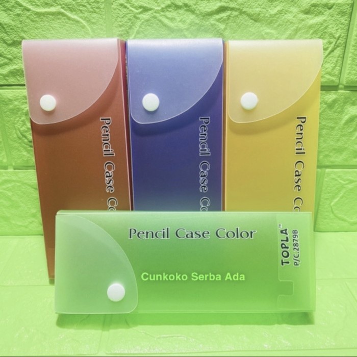 

Menakjubkan Pensil Case / Kotak Pensil Topla P/C.2879B ( Orange ) / 1 Pcs Promo