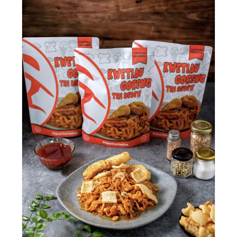 

Kwetiau Goreng Teh Dedew Sambal Geprek