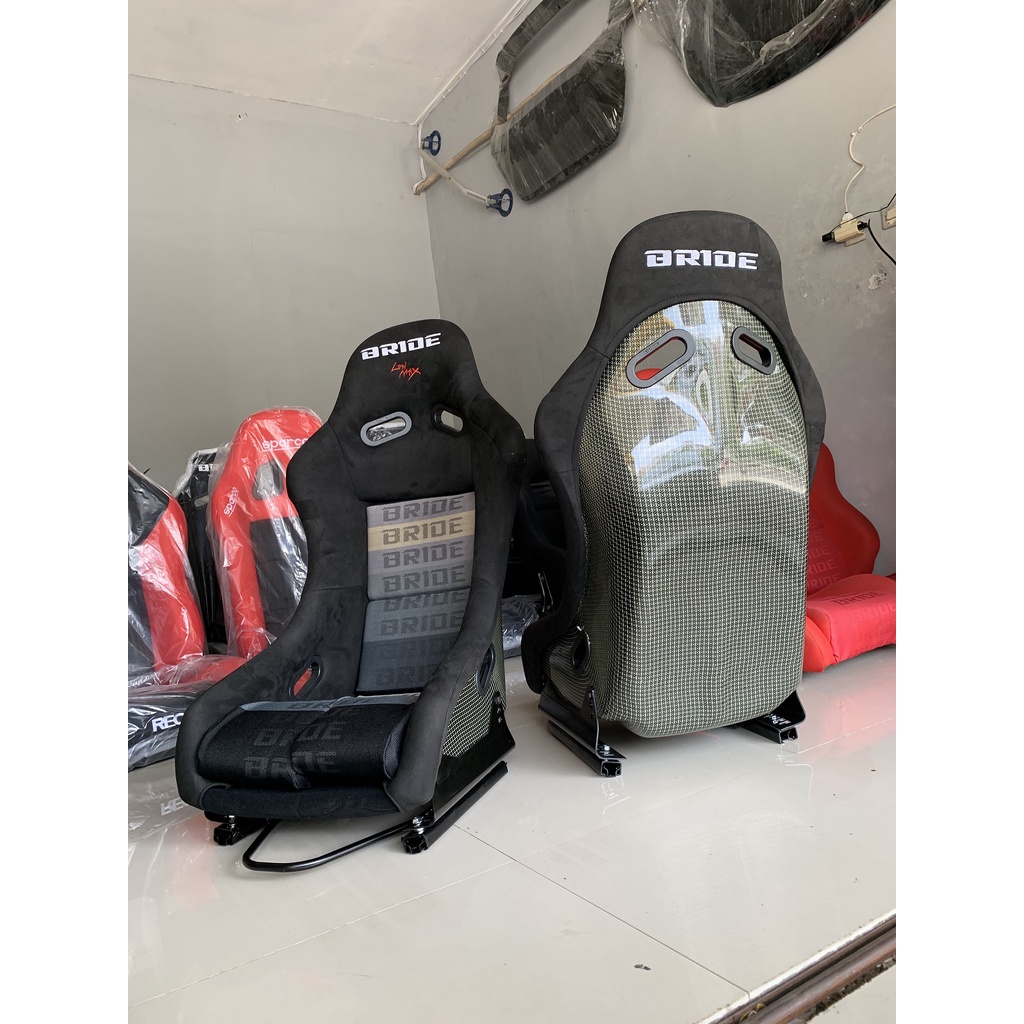 Jok Racing Bride Lowmax Bucket Seat Carbon Import