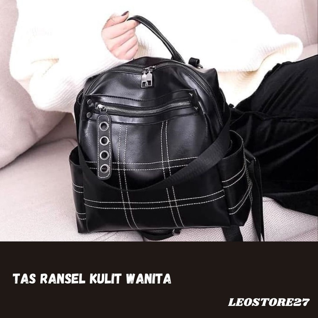 Tas Wanita Import Backpack Kekinian Tas Ransel Wanita TasTerbaru/ tas ransel kulit wanita ori/ M0E9