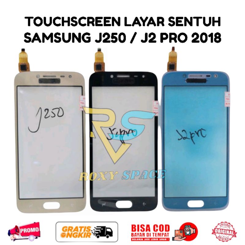 Touchscreen Samsung Galaxy J250 J250f J2 Pro 2018 Kaca Touch Screen Layar Sentuh Ts Tc Original