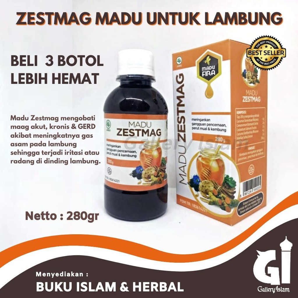 

[BISA COD] Madu Zestmag Atasi Asam Lambung Obat Gerd Ampuh Herbal Atasi Magh Akut