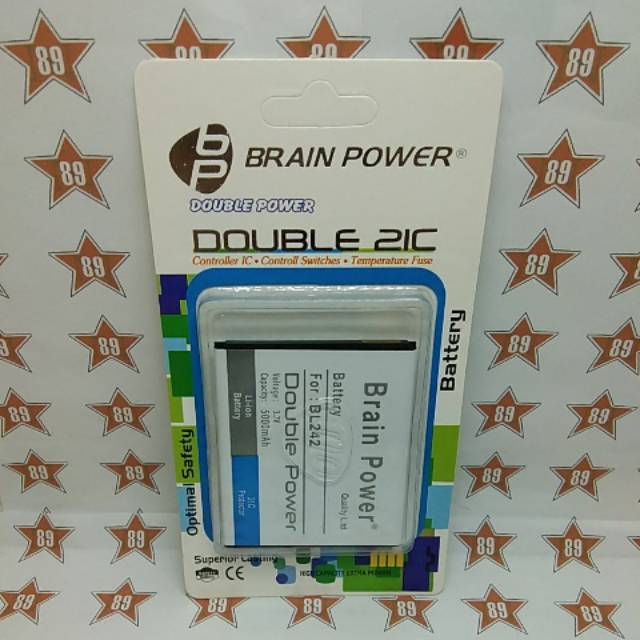 Battery batre Lenovo BL 242 - BL242 Brain power