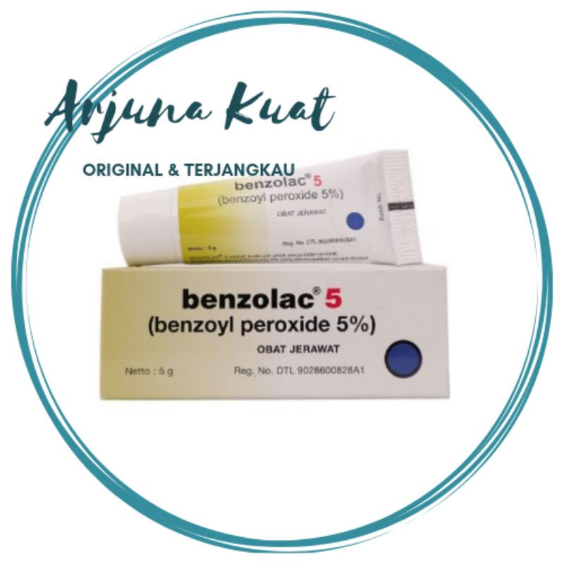 BENZOLAC 5 GR ORI KEMASAN TUBE