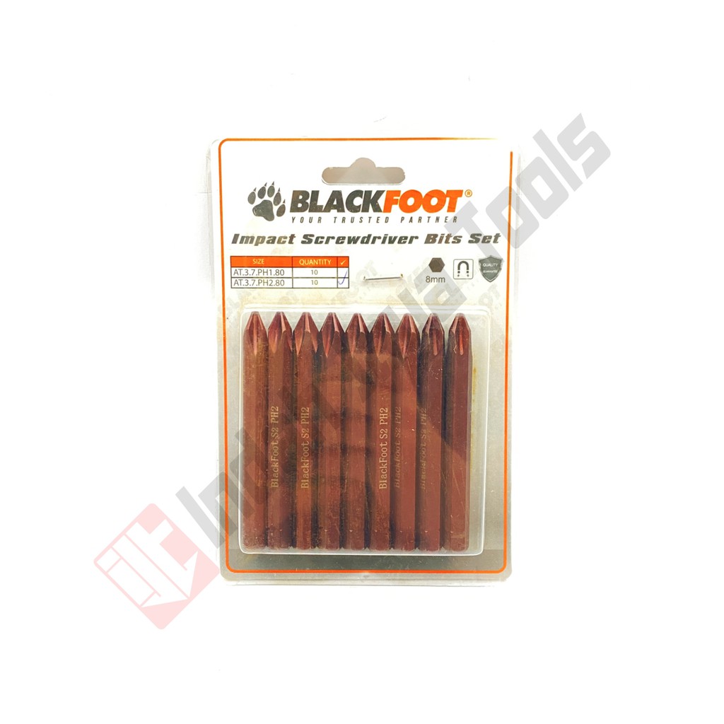 BLACKFOOT Mata Obeng KETOK Gedor - Impact Screwdriver Bits