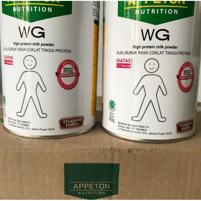 

Appeton Weight Gain Susu Untuk Gemuk Rasa Cokelat (Dewasa) - 450 Gram