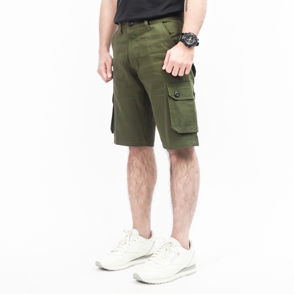 Gizmo Cargo Pendek Hijau Army Short Pants