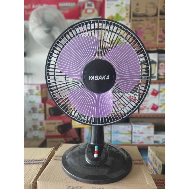 DESK FAN KIPAS ANGIN MEJA DUDUK 12inch 12in YASAKA TRISONIC TRISONIKi
