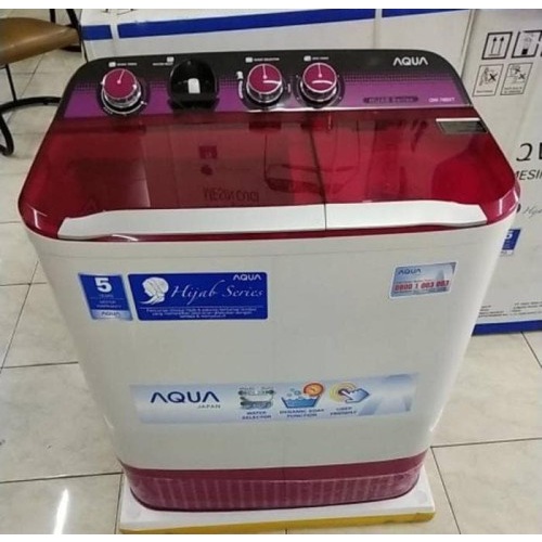 mesin cuci 2 tabung aqua  7kg  bogor saja