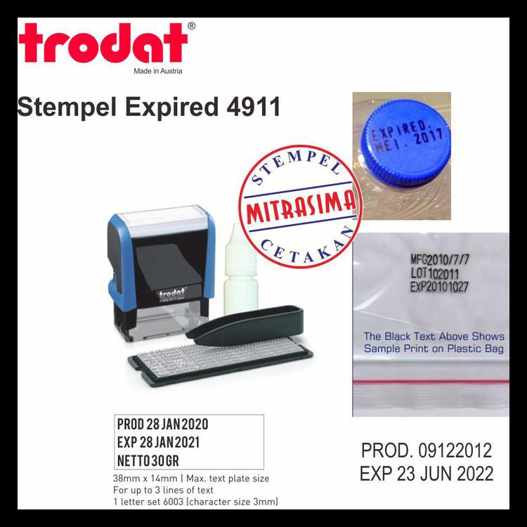 

BIG SALE!! Stempel EXPIRED dengan kode produksi atau format lain yang fleksibel - Kecil 4911