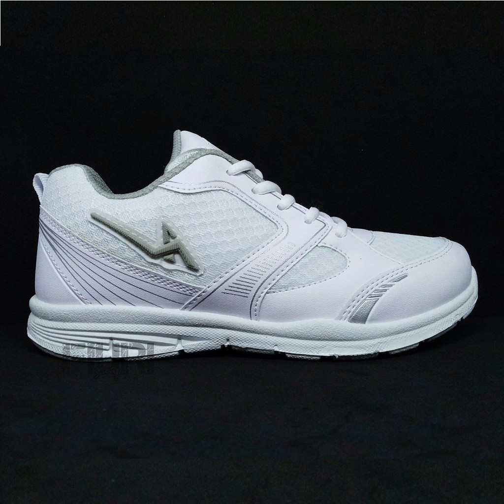 FIURI - Pro ATT Original - LGP 680 Full Putih 37-40 - Sepatu Kets Wanita - Sepatu Sneaker Wanita - Sepatu Olahraga Sport Wanita - Sepatu Casual - Sepatu Jogging Lari Fitness Gym Senam Wanita - Sepatu Anak Perempuan Cewek -Sepatu Sekolah Bertali SD SMP SMA