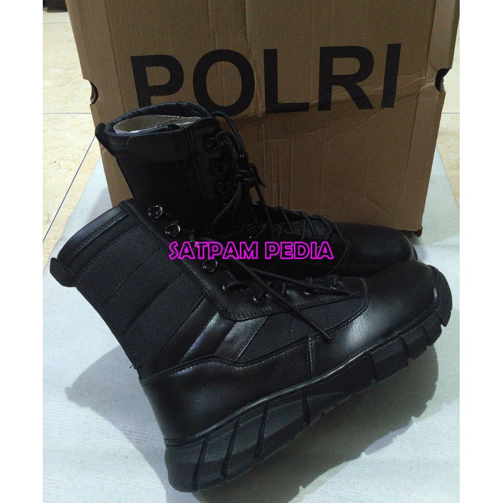 Sepatu PDL Jatah Polri Baru - Sepatu PDL Jatah Brimob Baru