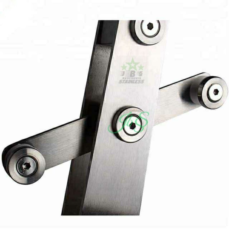 Tiang Railing Tangga Kaca ZZ Stainless steel 304