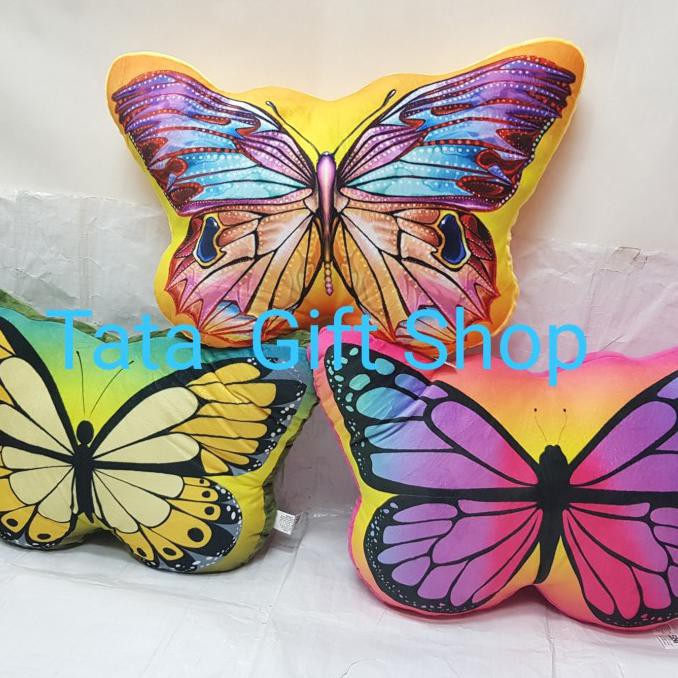 Bantal Boneka Kupu Kupu Warna Warni Shopee Indonesia