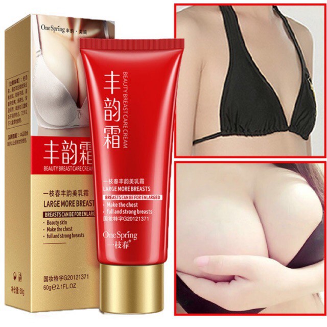 ONE SPRING Krim Pembesar Payudara / Pengencang Payudara Natural Herbal