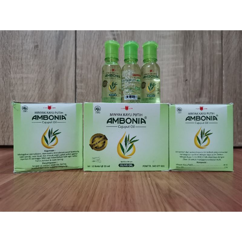 MINYAK KAYU PUTIH AMBONIA 25ML X 12