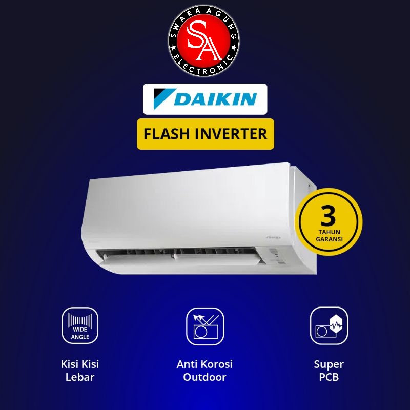 Ac Split 1 Pk Inverter Daikin Type: STKQ25UV (Free Pemasangan & Bahan) Khusus Medan