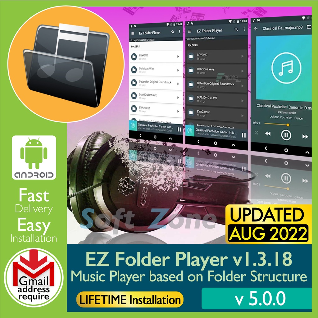 

EZ Fldr Plyr v1.3.18 - Msc Plyr bsd n Fldr Strctr [SmrtPhn - Andrd] - Dgtl Dwnld