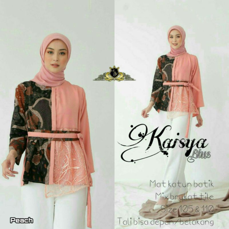 BLOUSE BATIK MODERN HITS KOMBINASI