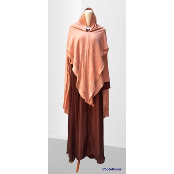 Gamis set syari by Mahagaya