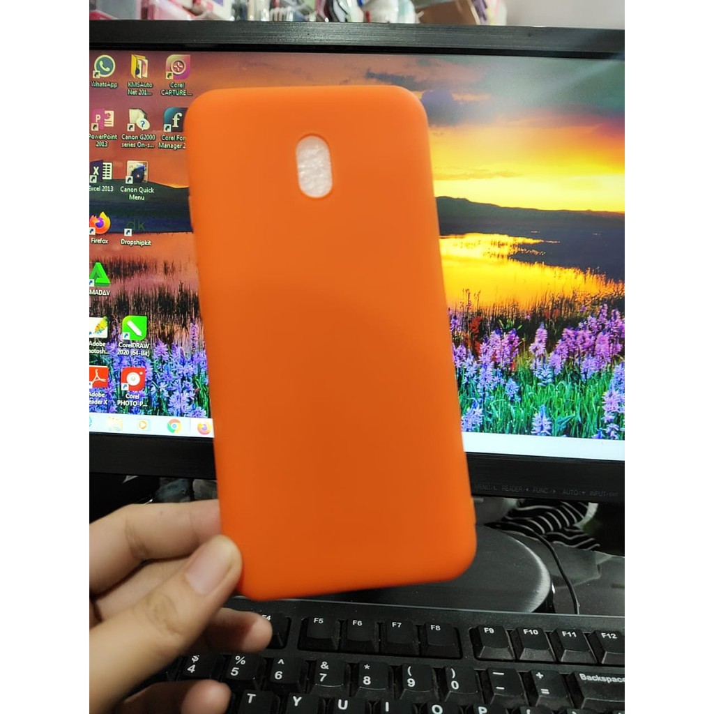 TPU MACARON Redmi 8A 6.22 Inchi Softcase Silicon Candy Anti Noda No Logo Full Cover