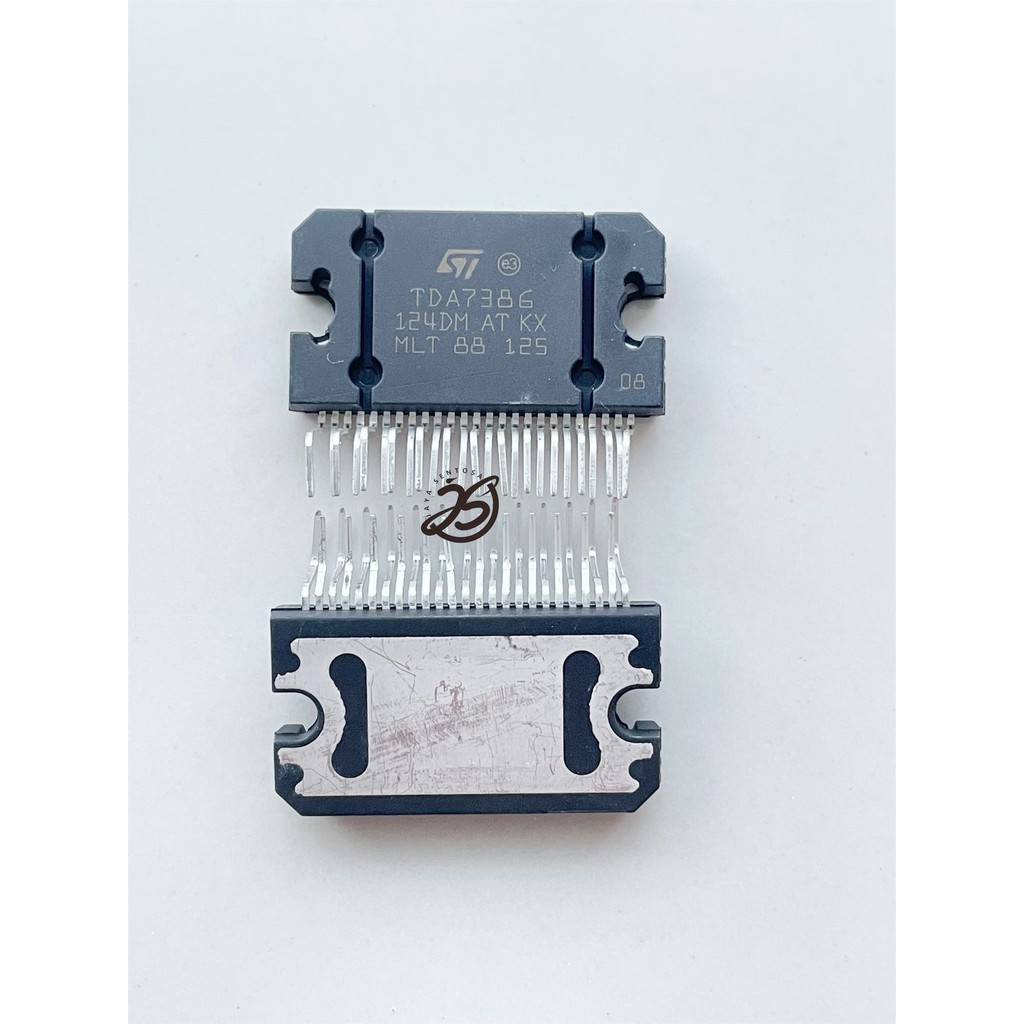TDA7386 ASLI ORIGINAL (1BH) MERK ST TDA7386 AUDIO AMPLIFIER ORI TDA 7386