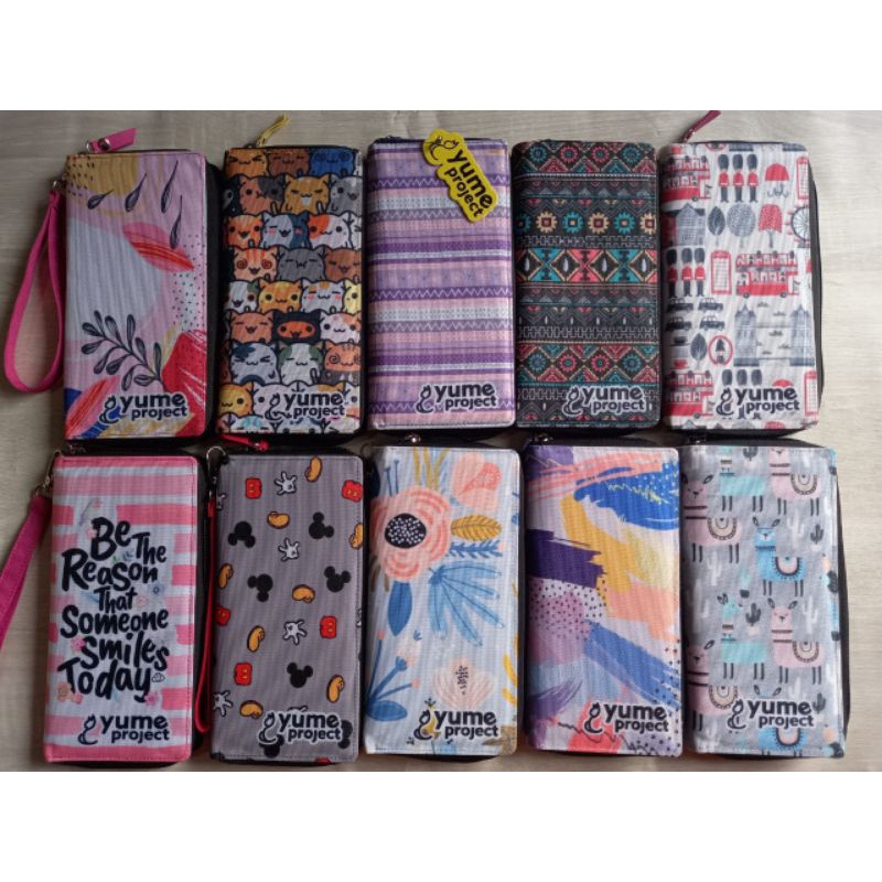 Ready Wallet Organizer dompet wanita panjang disiplin pengeluaran keuangan hemat multifungsi fashion cewe cewek muat hp