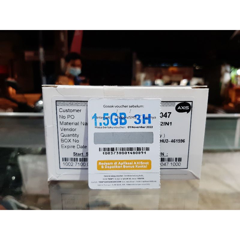 VOUCHER AXIS 1,5GB 3HARI