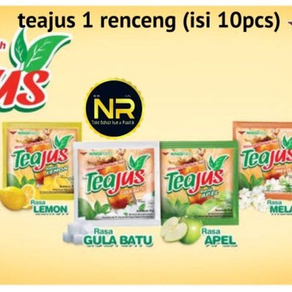 

tea jus / teh jus isi 10pcs /teh jus renceng