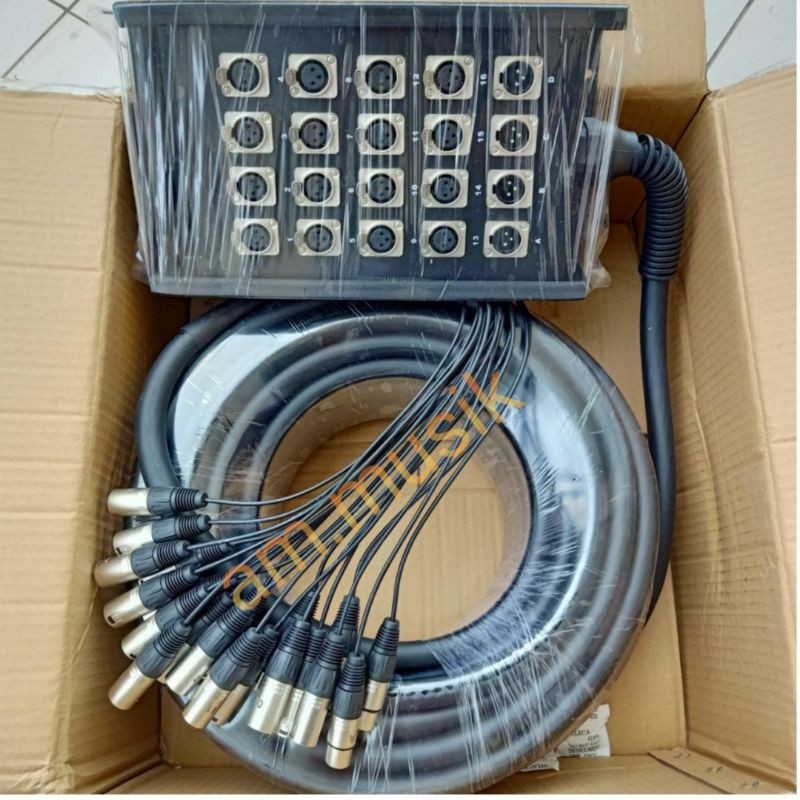 KABEL SNAKE AXL 16 CHANNEL 4 OUT 30 METER SCS1643 SCS 1643 AXL AUDION