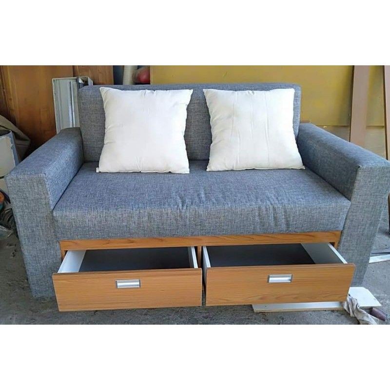SOFA 2 DUDUKAN LACI / SOFA 2SEATER MULTIFUNGSI