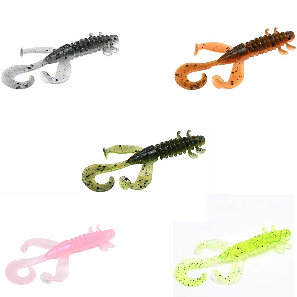 TOP 5pcs /Pack Umpan Pancing Umpan Berbentuk Lobster TPE Float Wobbler Umpan Lembut