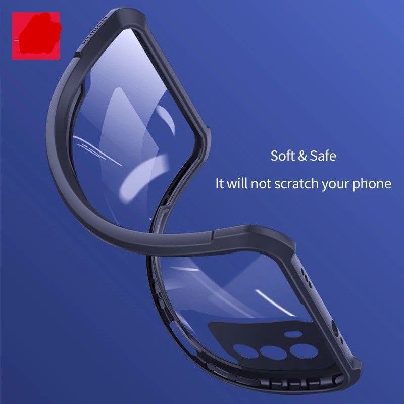 PROMO 3-IN-1 Case XIAOMI REDMI NOTE 10S /Note 10/Note 10 5G /NOTE 10 PRO TRANSPARAN Softcase Premium