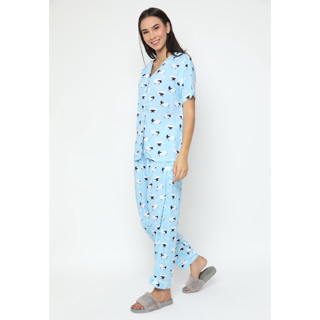 Just Baju Tidur Piyama Sheep Long Pants