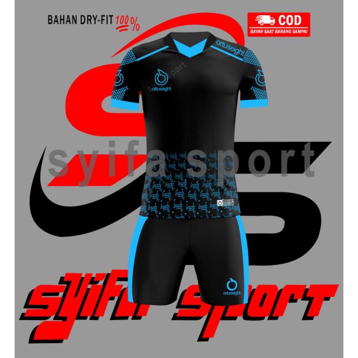 baju Setelan Baju Jersey Futsal Kaos Sepak Bola Dewasa Olah Raga Pria Wanita Ortuseight bisa satuan 