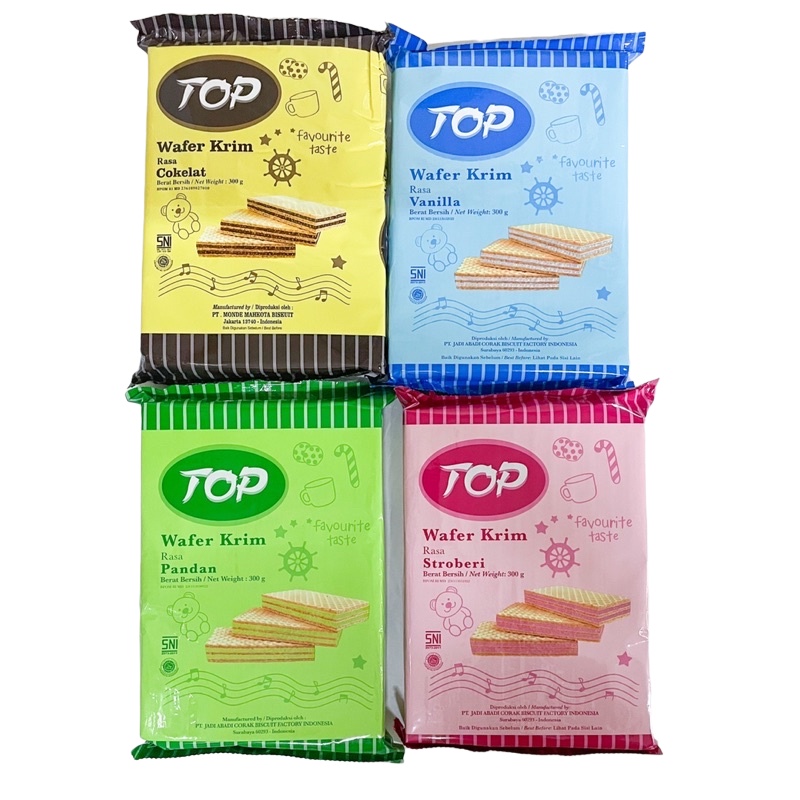 TOP WAFER CREAM 300G/centraltrenggalek