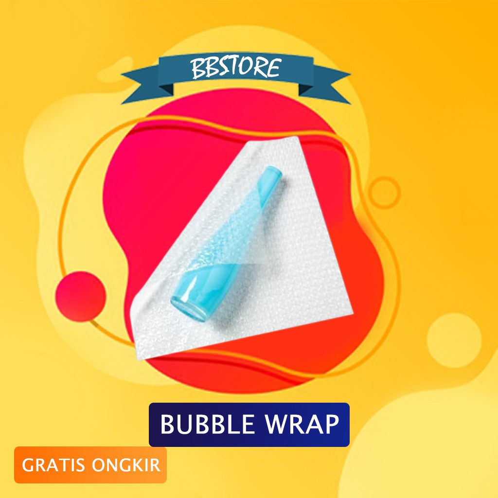 

Bubble Wrap untuk pengemasan pembelian di BBStore