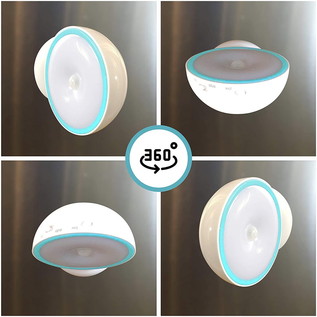 Triple W Lampu Tidur Sensor Gerak LED Dinding Tembok Lemari Meja Emergency Rechargeable Premium