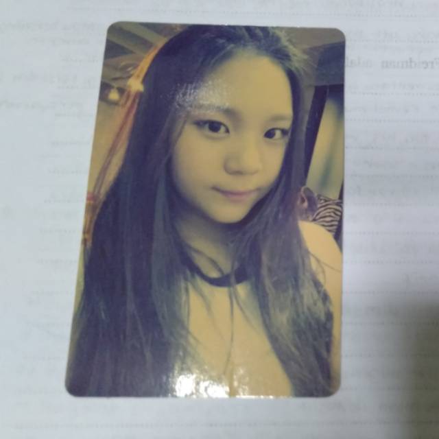 Official Photocard Gfriend Umji Flower Bud