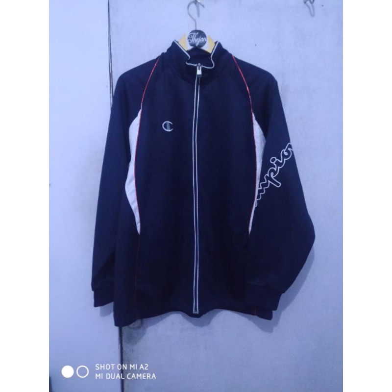 jaket tracktop champions original second size XL