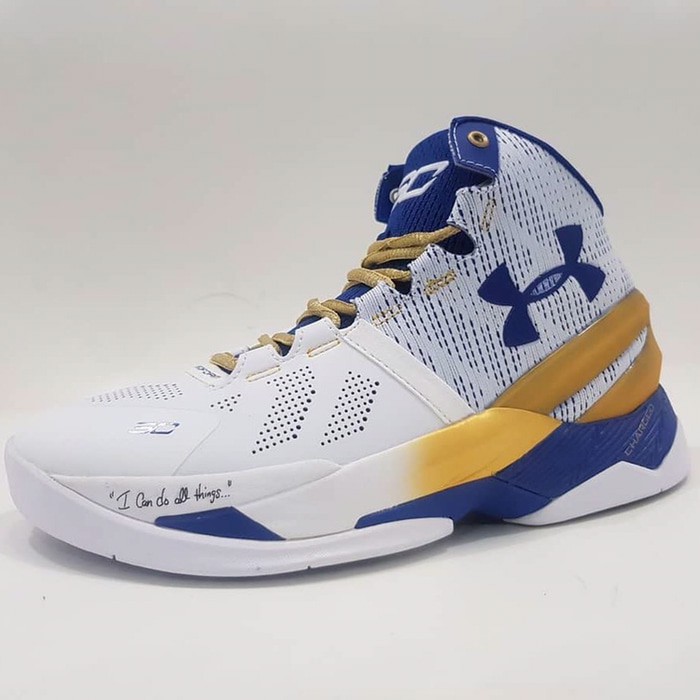 UNDER ARMOUR CURRY 2.0 *WHITE YELLOW/GOLD