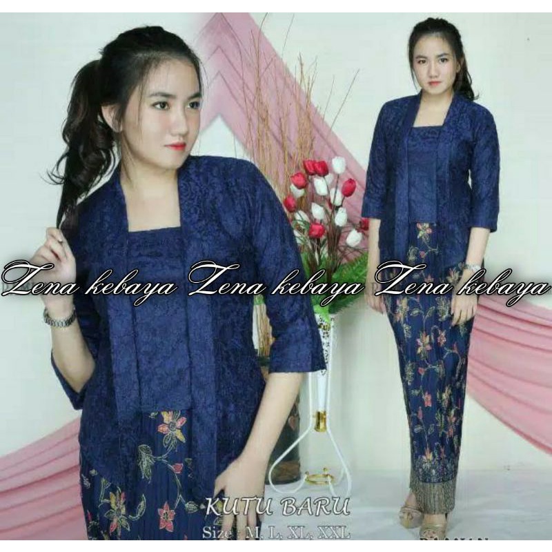 SET KEBAYA MODERN KEBAYA WISUDA KEBAYA KUTUBARU KEBAYA PESTA ROK PRISKET BATIK