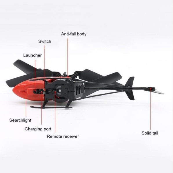 Helikopter Remote Control Mini Sensor RC Led Sensor Helicopter Terbang Dengan Cahaya Mainan bisa COD