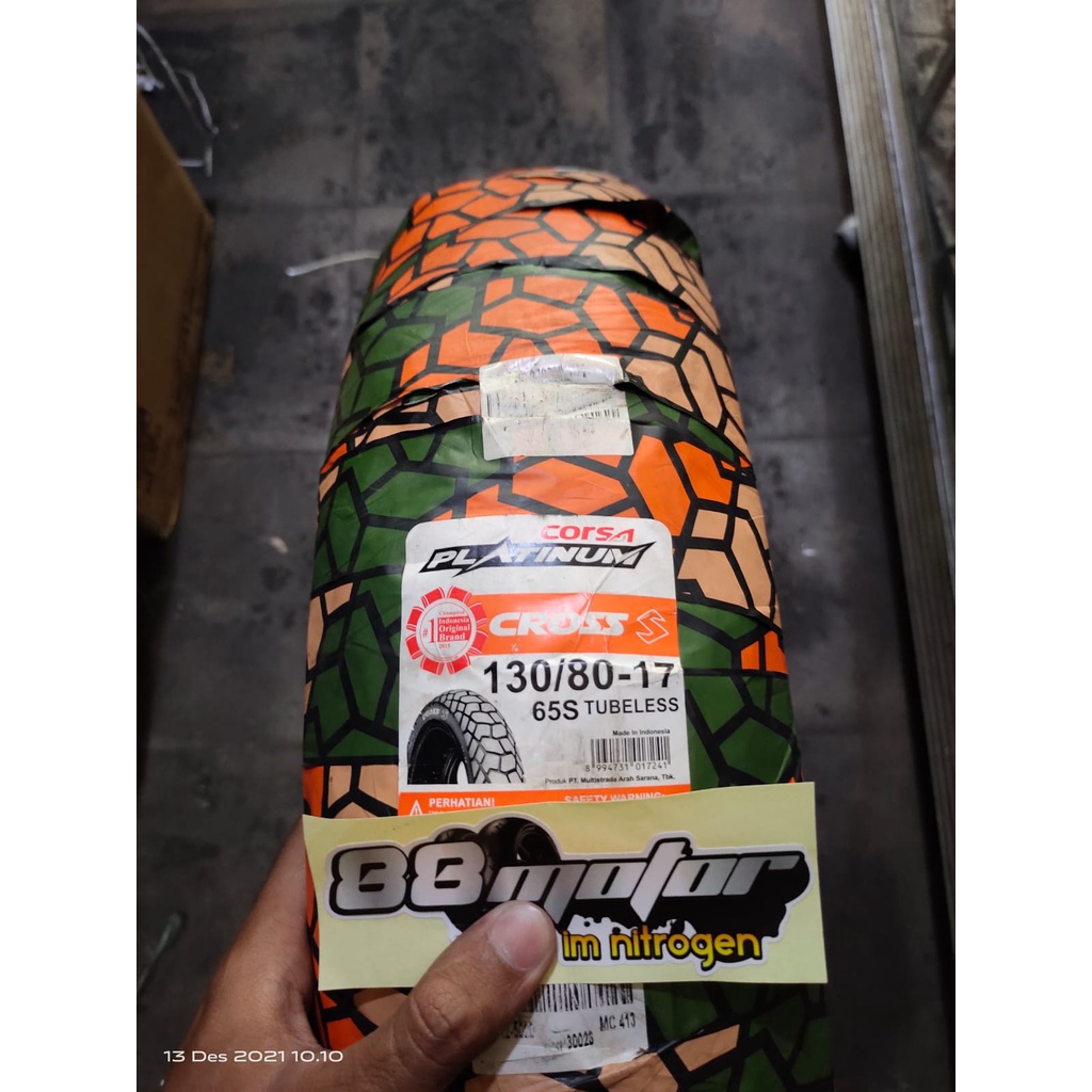 Ban Corsa Cross s 130/80-17 Tubeless, OFFLINE LEBIH MURAH