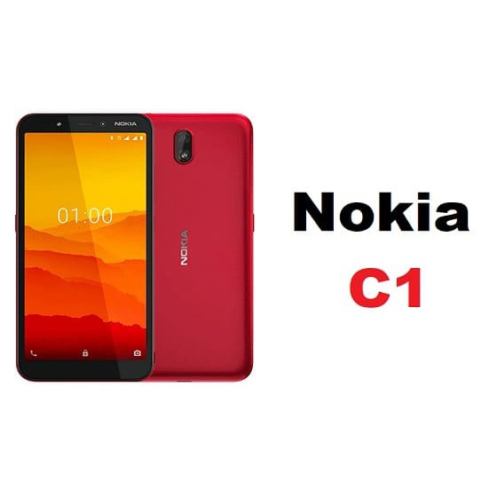 Nokia C1 2020 1/16 Android Go Ram 1GB Internal 16GB Garansi Resmi