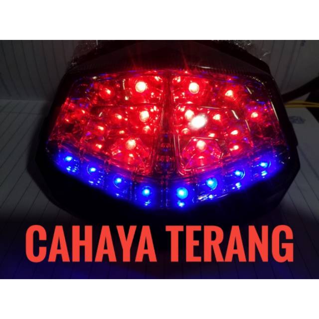 Selancar - Undertail - Fender - StopLamp - Lampu Stop LED Sen Variasi Ninja 250 Karbu - Ninja RR New