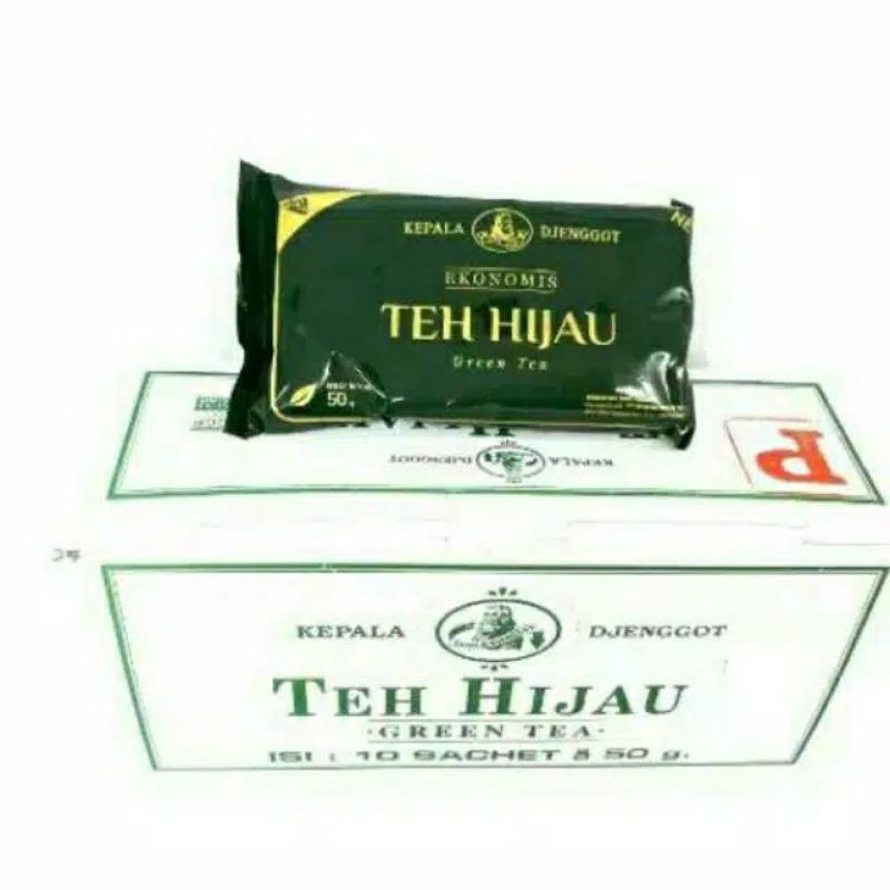 

Kepala Djenggot Teh Hijau 10x50gr
