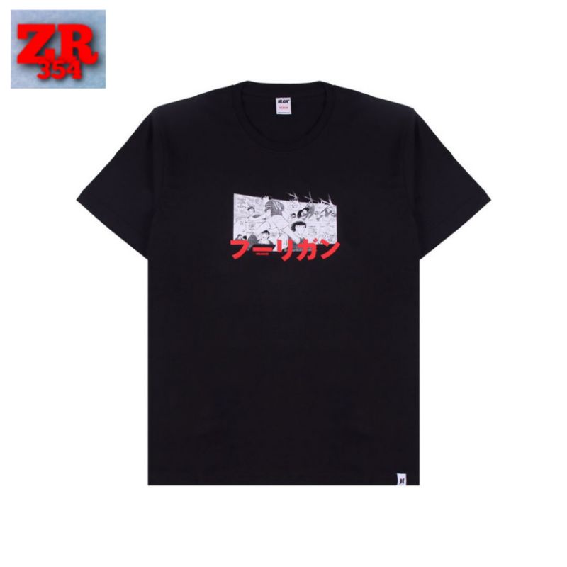 T-Shirt TSUBASA Manga Black // Kaos Baju hitam TSUBASA MANGA Anak Dewasa Pria Wanita OVERSIZE LOKAL 