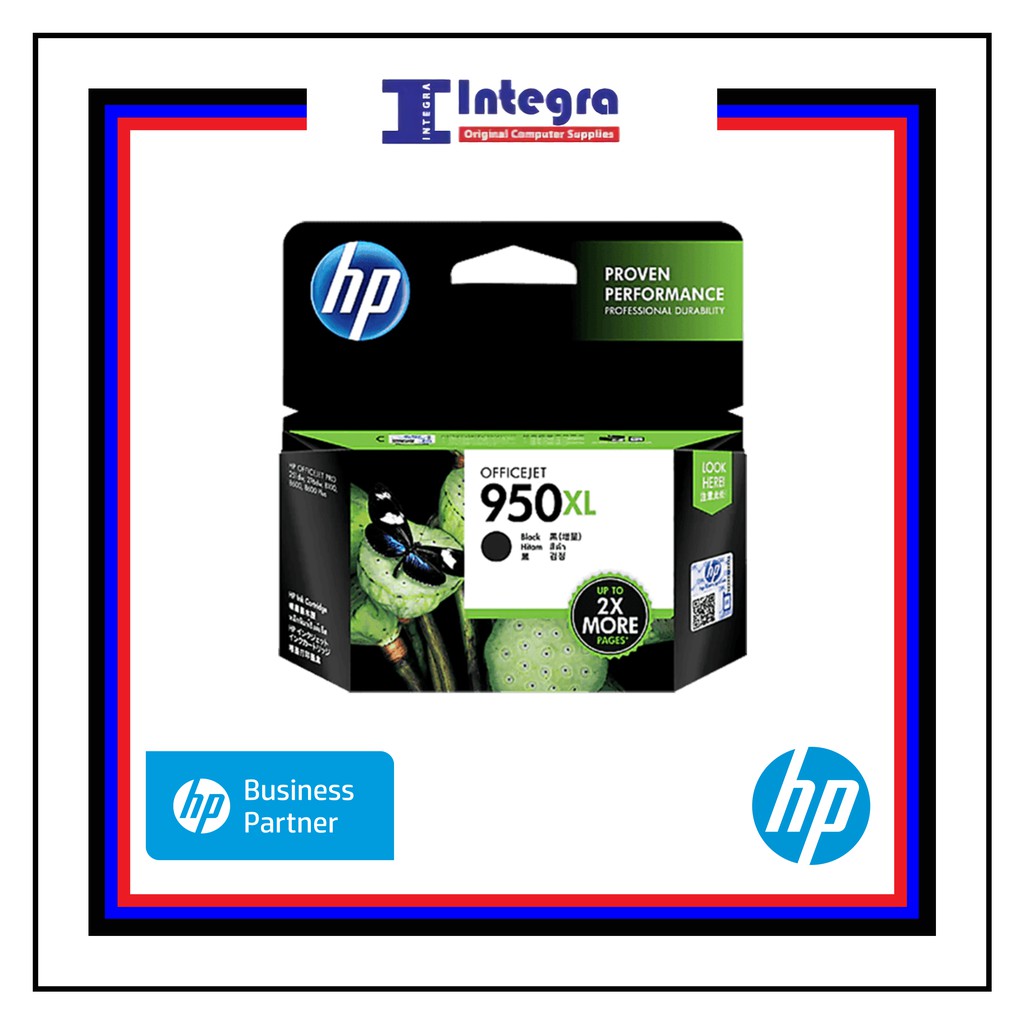 Tinta HP 950 XL Black Original Cartridge - CN045AA