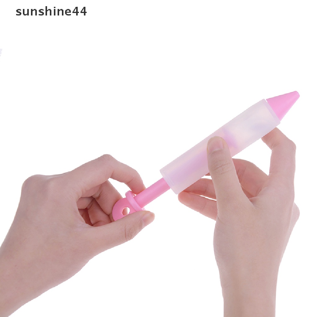 Sunshine Pen Icing Piping Bahan Silikon Untuk Dekorasi Kue / Coklat  .